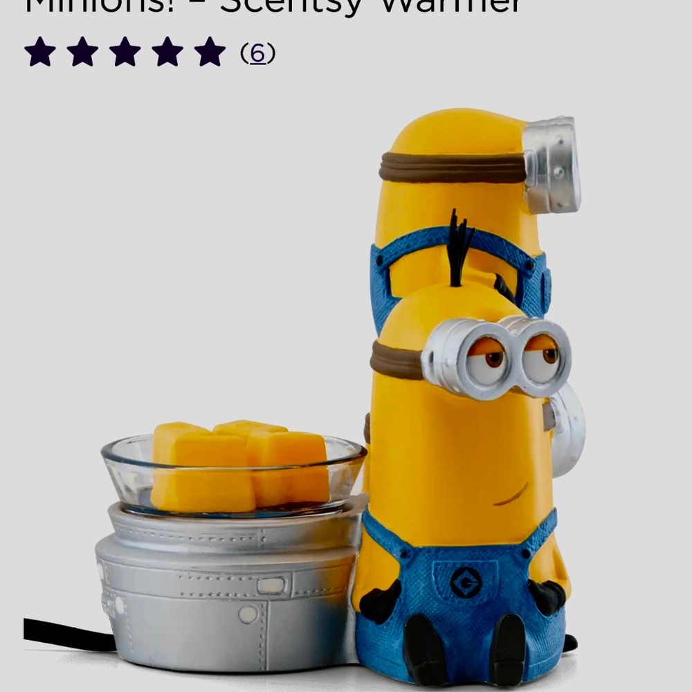 New Scentsy Minions Special Edition wax warmer - Picture 3 of 4